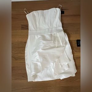 Lulus worn once white formal/grad dress